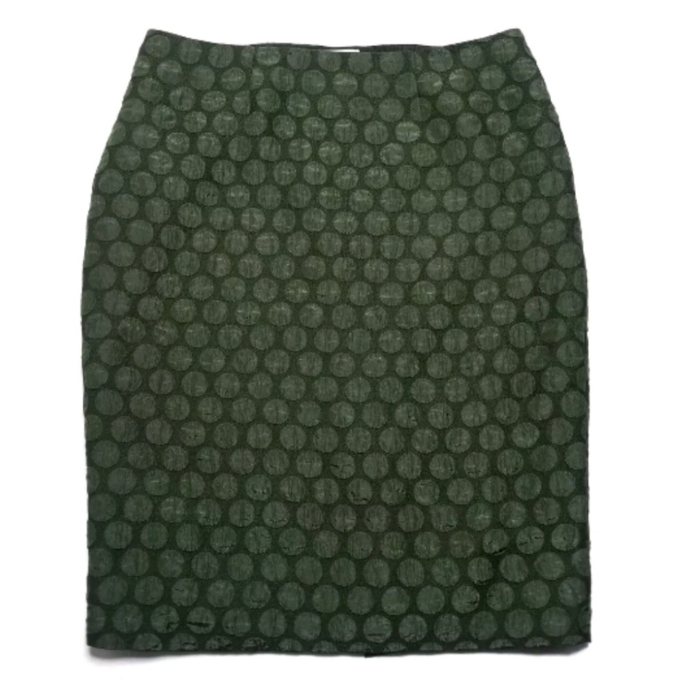 Anthropologie Maeve Pencil Skirt Olive Green 4 and
